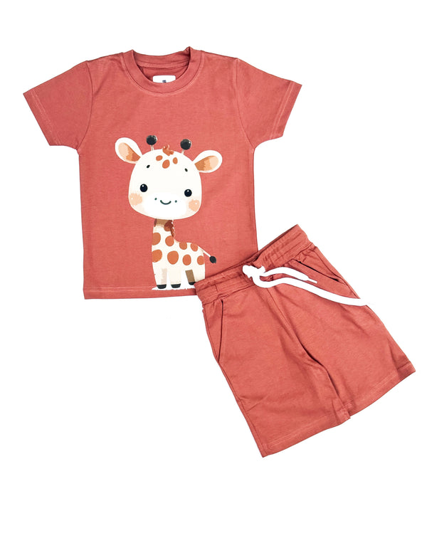 Rust Giraffe cord sets